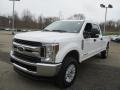 2018 Oxford White Ford F250 Super Duty XLT Crew Cab 4x4  photo #7