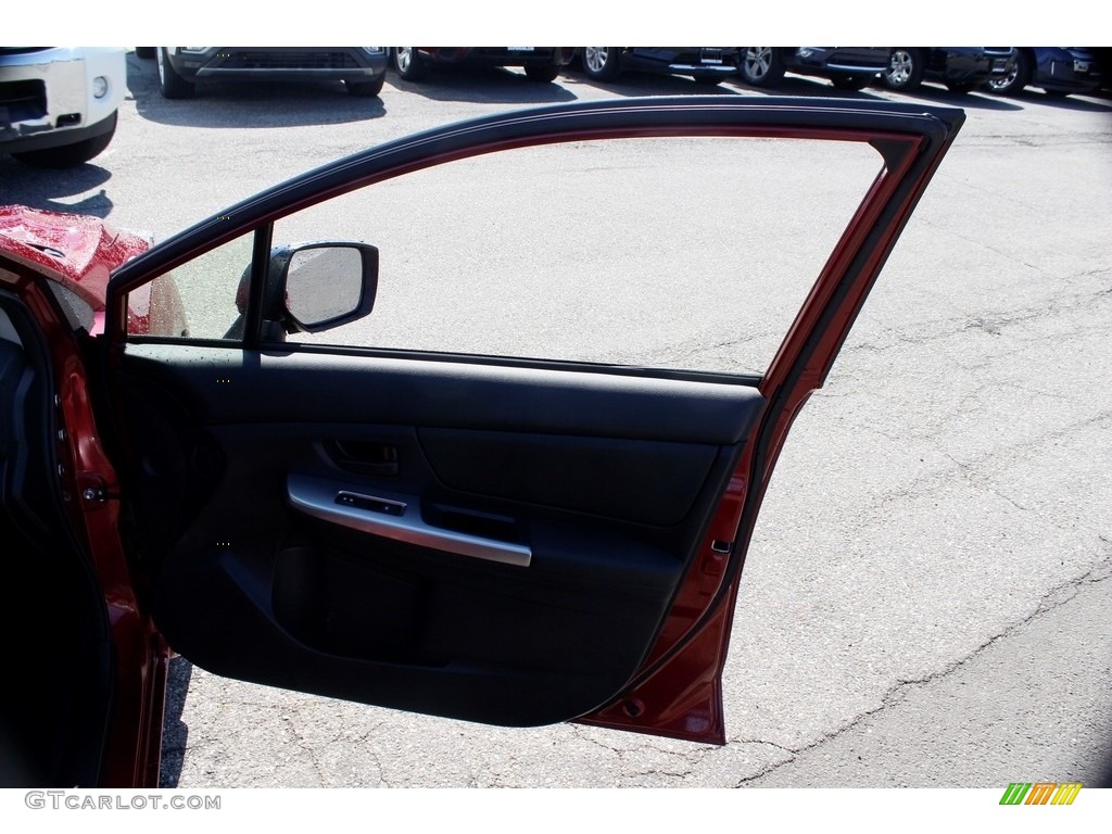 2016 Impreza 2.0i 4-door - Venetian Red Pearl / Black photo #16