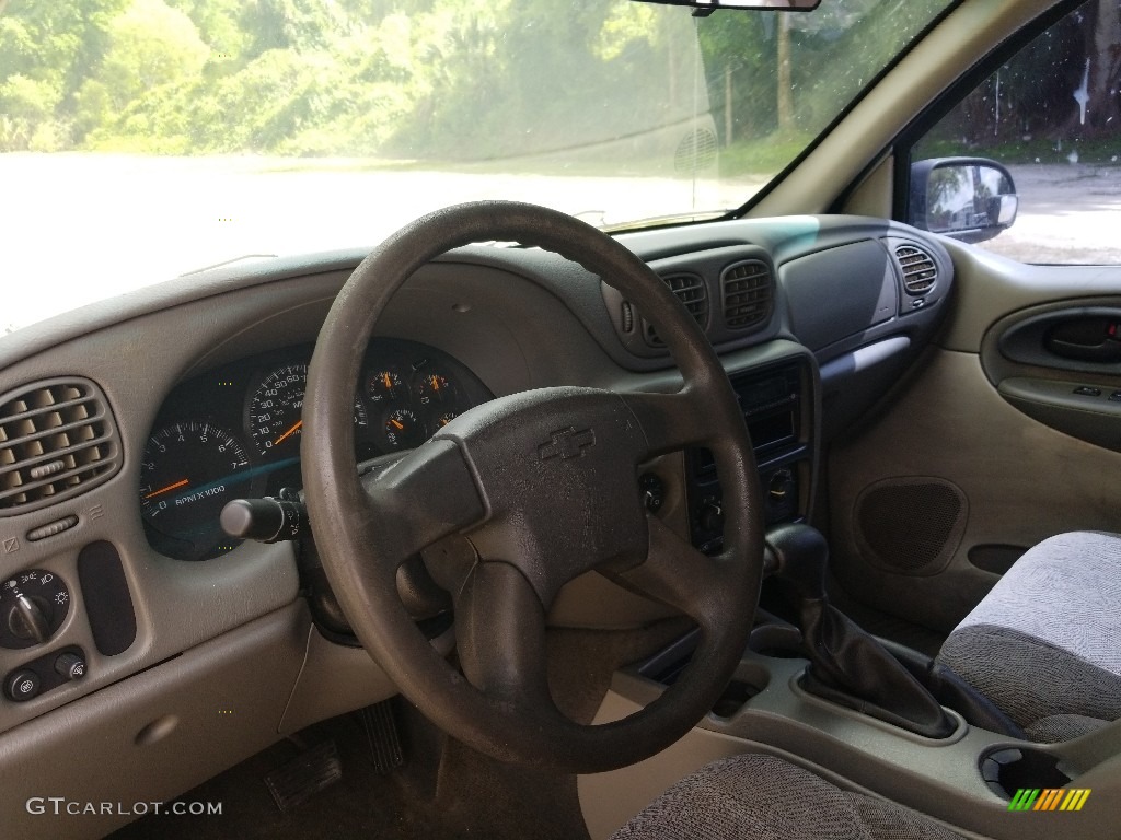 2004 TrailBlazer LS - Dark Gray Metallic / Medium Pewter photo #12