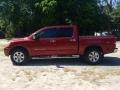 2007 Red Alert Nissan Titan SE Crew Cab 4x4  photo #6