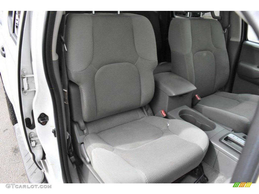 2009 Frontier SE Crew Cab 4x4 - Avalanche White / Steel photo #19