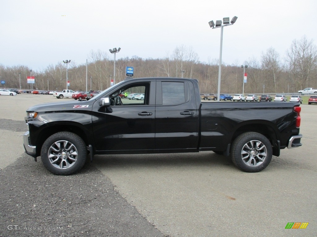 2019 Silverado 1500 LT Double Cab 4WD - Black / Jet Black photo #2