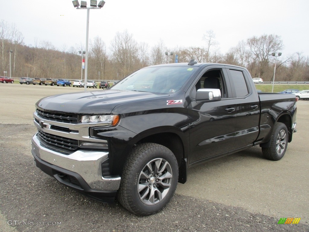 2019 Silverado 1500 LT Double Cab 4WD - Black / Jet Black photo #7
