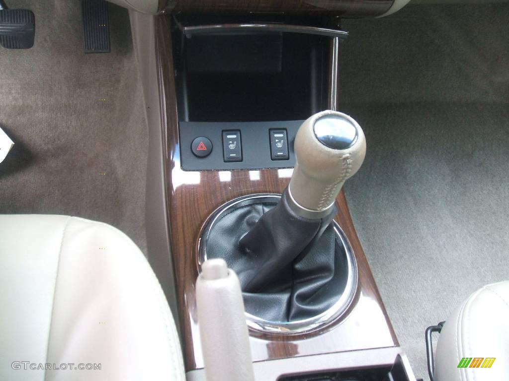 2005 Altima 3.5 SE - Mystic Emerald Green / Blond photo #11