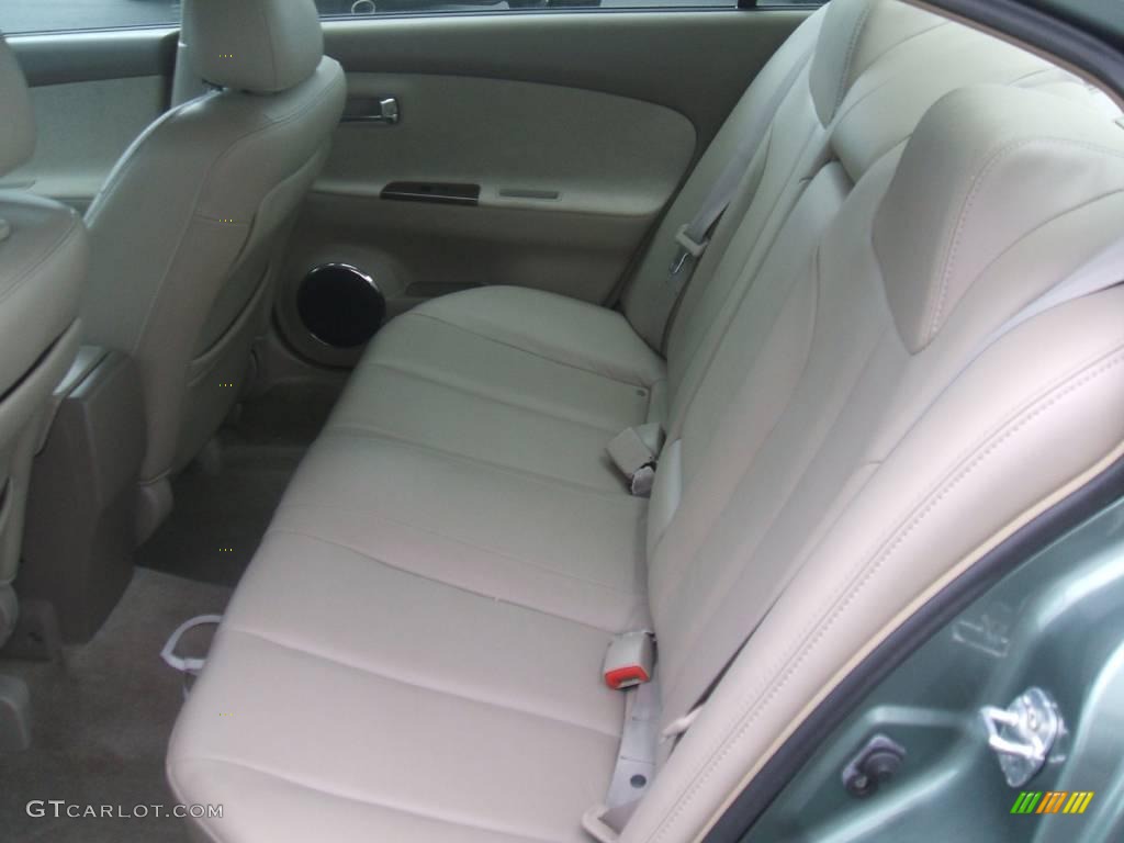 2005 Altima 3.5 SE - Mystic Emerald Green / Blond photo #12