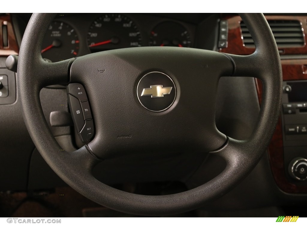 2009 Impala LS - Dark Silver Metallic / Ebony photo #7