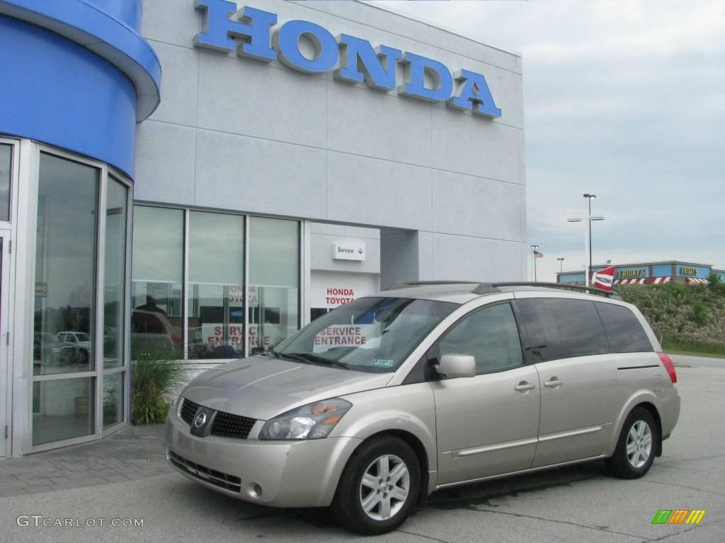 2004 Quest 3.5 SL - Coral Sand Metallic / Beige photo #1