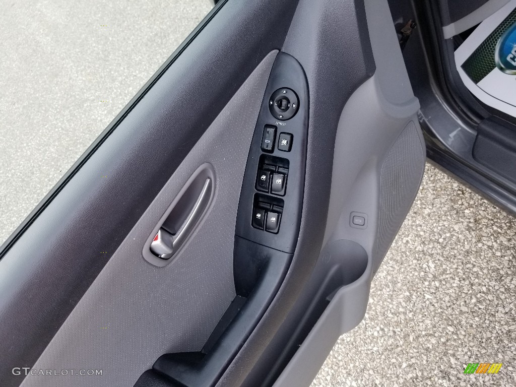 2009 Elantra GLS Sedan - Carbon Gray / Gray photo #8