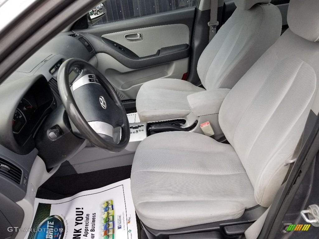 2009 Elantra GLS Sedan - Carbon Gray / Gray photo #9