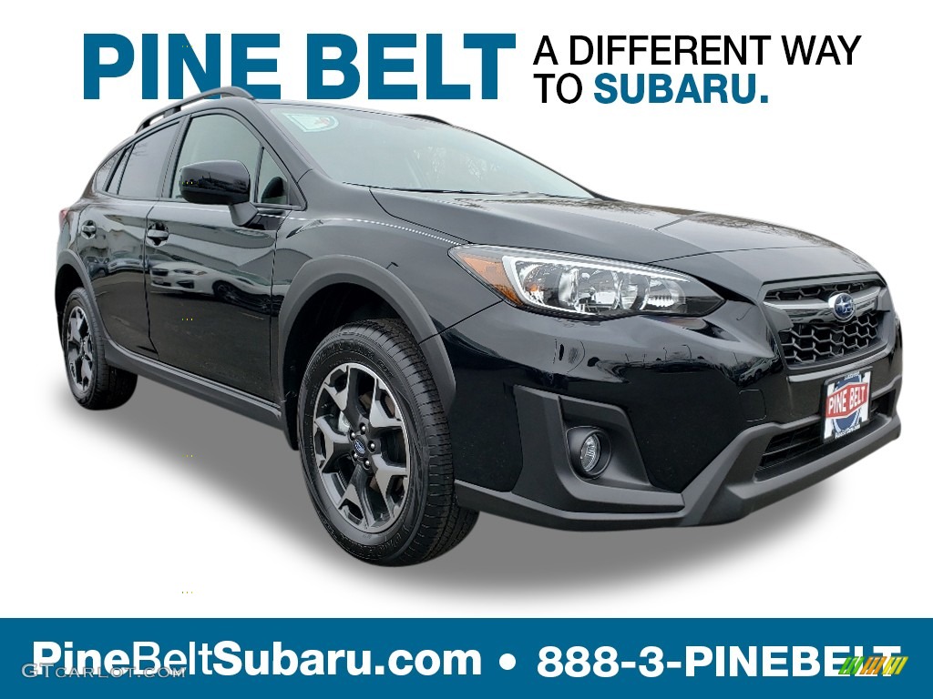 2019 Crosstrek 2.0i Premium - Crystal Black Silica / Black photo #1