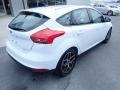 2018 Oxford White Ford Focus SEL Hatch  photo #2