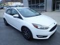 2018 Oxford White Ford Focus SEL Hatch  photo #9