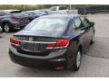 2013 Kona Coffee Metallic Honda Civic LX Sedan  photo #5