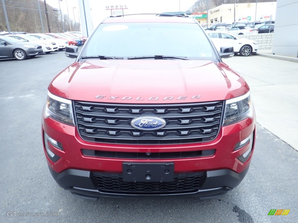 2017 Explorer Sport 4WD - Ruby Red / Ebony Black photo #8