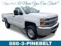 Summit White 2019 Chevrolet Silverado 2500HD Work Truck Regular Cab 4WD