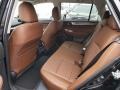 2019 Subaru Outback Java Brown Interior Rear Seat Photo
