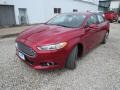 2014 Ruby Red Ford Fusion Titanium  photo #8
