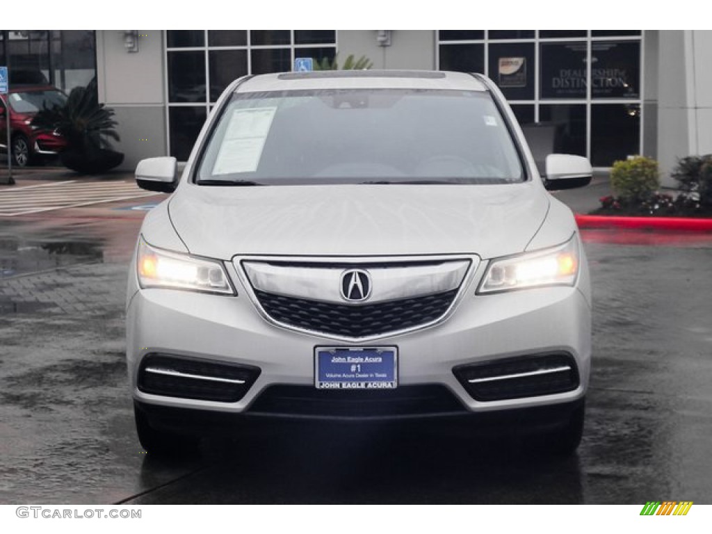 2015 MDX SH-AWD Technology - Silver Moon / Ebony photo #2