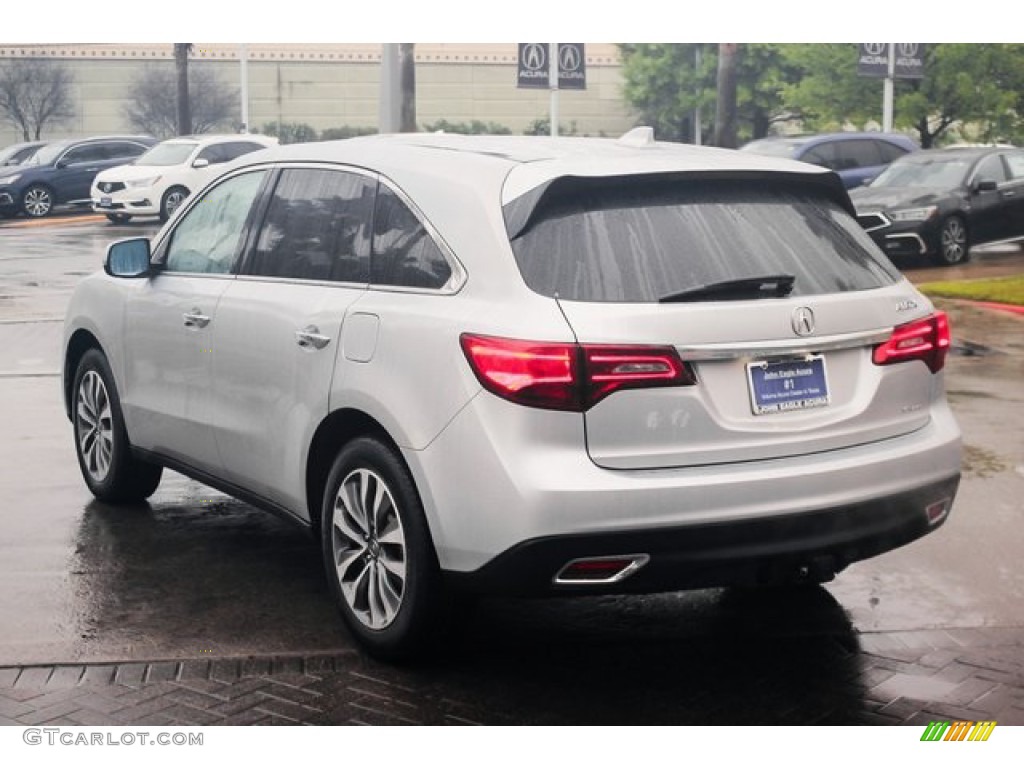 2015 MDX SH-AWD Technology - Silver Moon / Ebony photo #5
