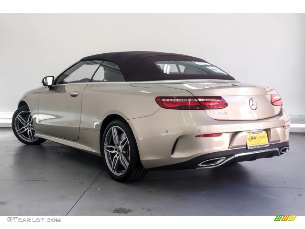 2019 E 450 4Matic Sedan - Dune Silver Metallic / Saddle Brown/Black photo #2