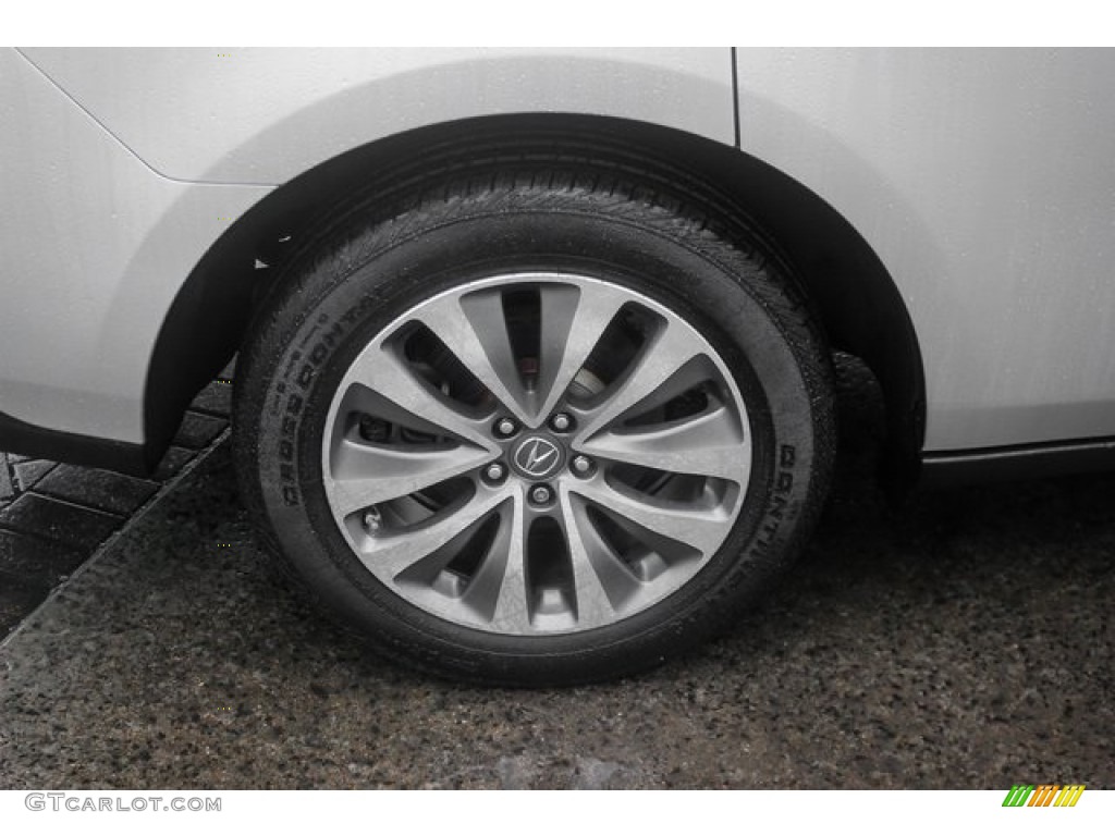 2015 MDX SH-AWD Technology - Silver Moon / Ebony photo #11