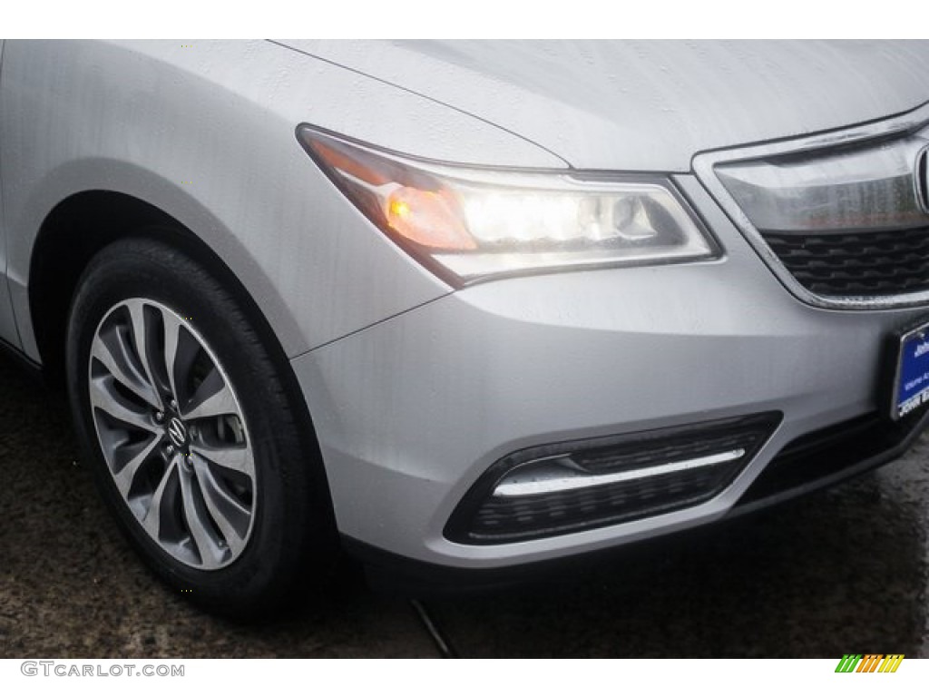 2015 MDX SH-AWD Technology - Silver Moon / Ebony photo #12