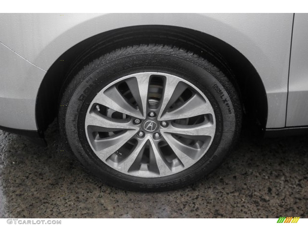 2015 MDX SH-AWD Technology - Silver Moon / Ebony photo #14