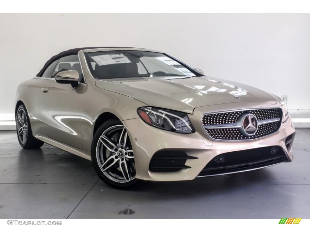 2019 E 450 4Matic Sedan - Dune Silver Metallic / Saddle Brown/Black photo #12