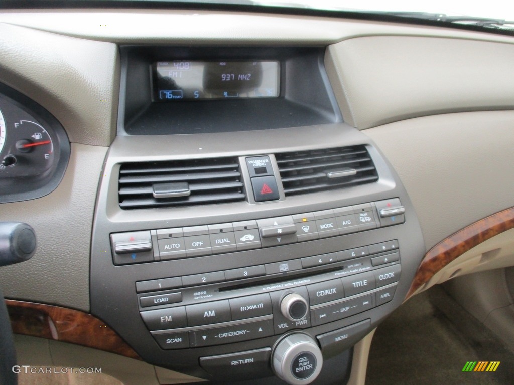 2008 Accord EX-L V6 Sedan - White Diamond Pearl / Ivory photo #16