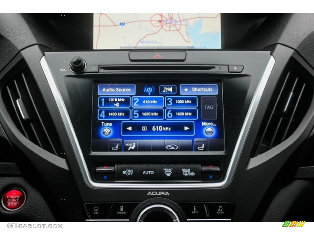 2015 MDX SH-AWD Technology - Silver Moon / Ebony photo #34