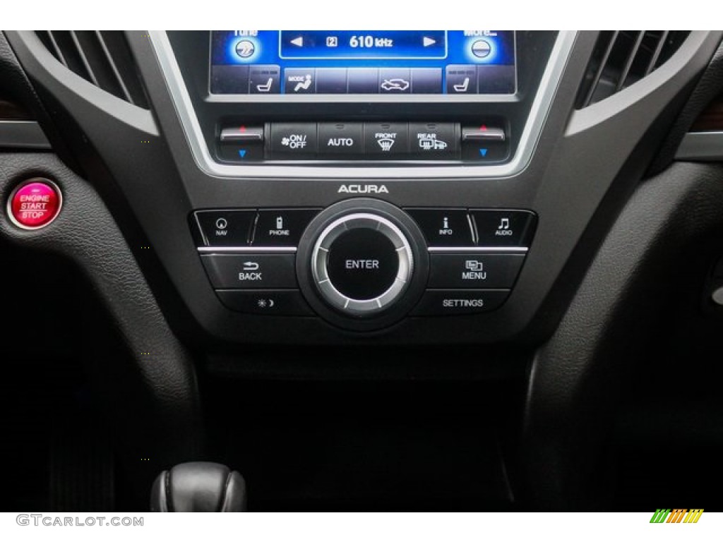 2015 MDX SH-AWD Technology - Silver Moon / Ebony photo #35