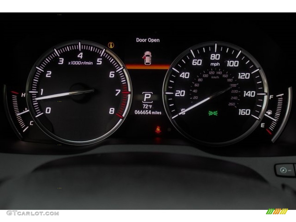 2015 MDX SH-AWD Technology - Silver Moon / Ebony photo #41