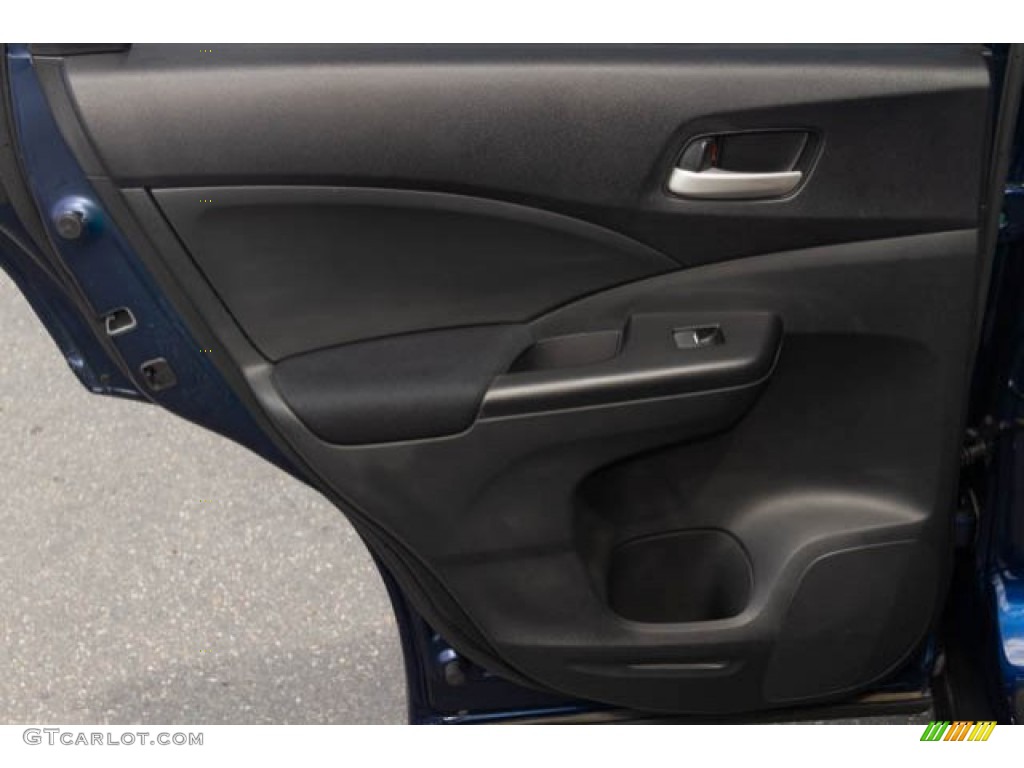 2016 CR-V SE - Obsidian Blue Pearl / Gray photo #28