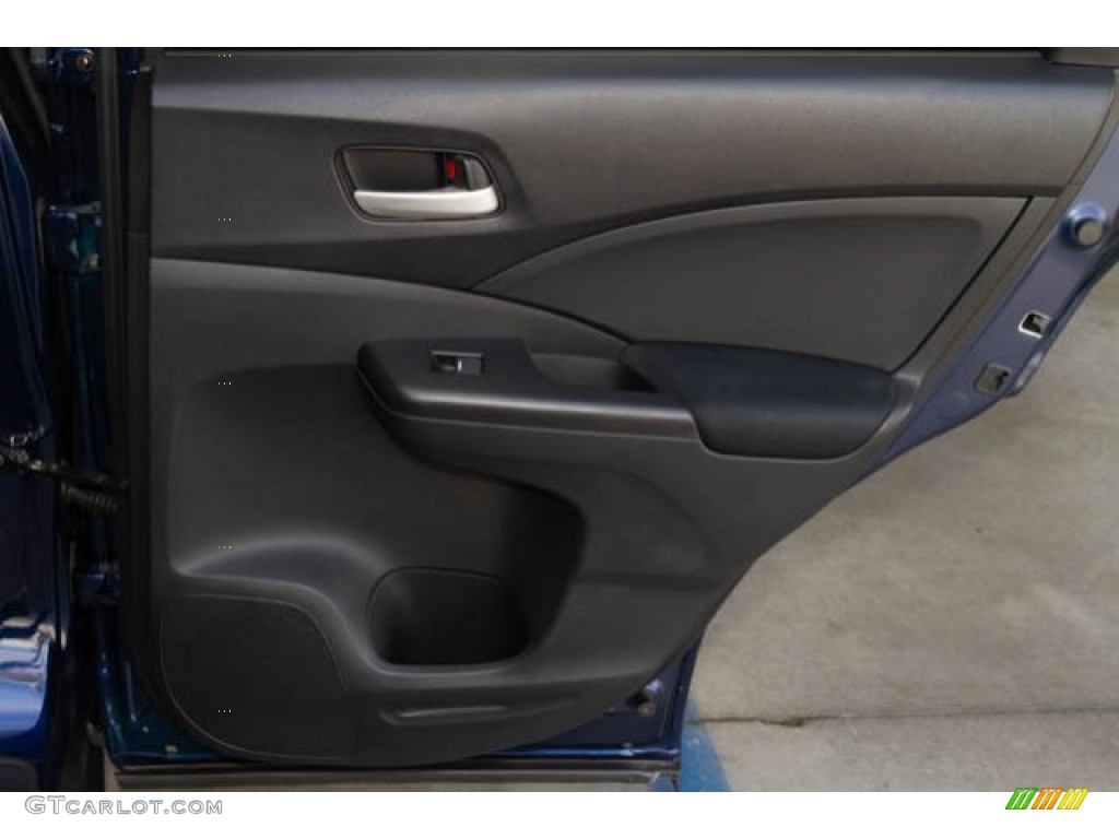 2016 CR-V SE - Obsidian Blue Pearl / Gray photo #29