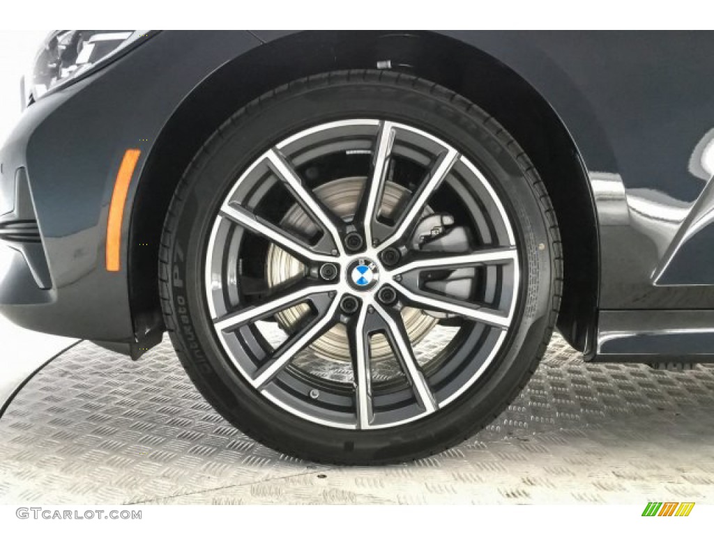 2019 3 Series 330i Sedan - Black Sapphire Metallic / Black photo #9