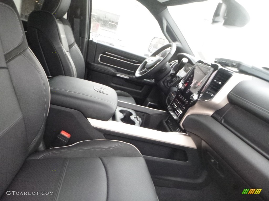 Black Interior 2019 Ram 3500 Laramie Crew Cab 4x4 Photo #132740584