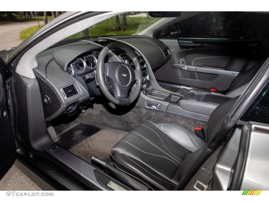 Phantom Gray Interior 2015 Aston Martin DB9 Coupe Photo #132740629