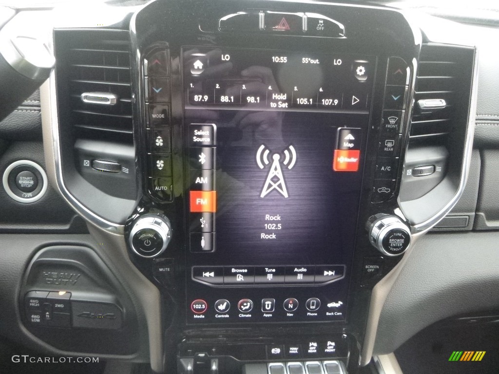 2019 Ram 3500 Laramie Crew Cab 4x4 Controls Photo #132740668