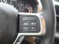 Black/Light Frost Beige 2019 Ram 3500 Big Horn Crew Cab 4x4 Steering Wheel
