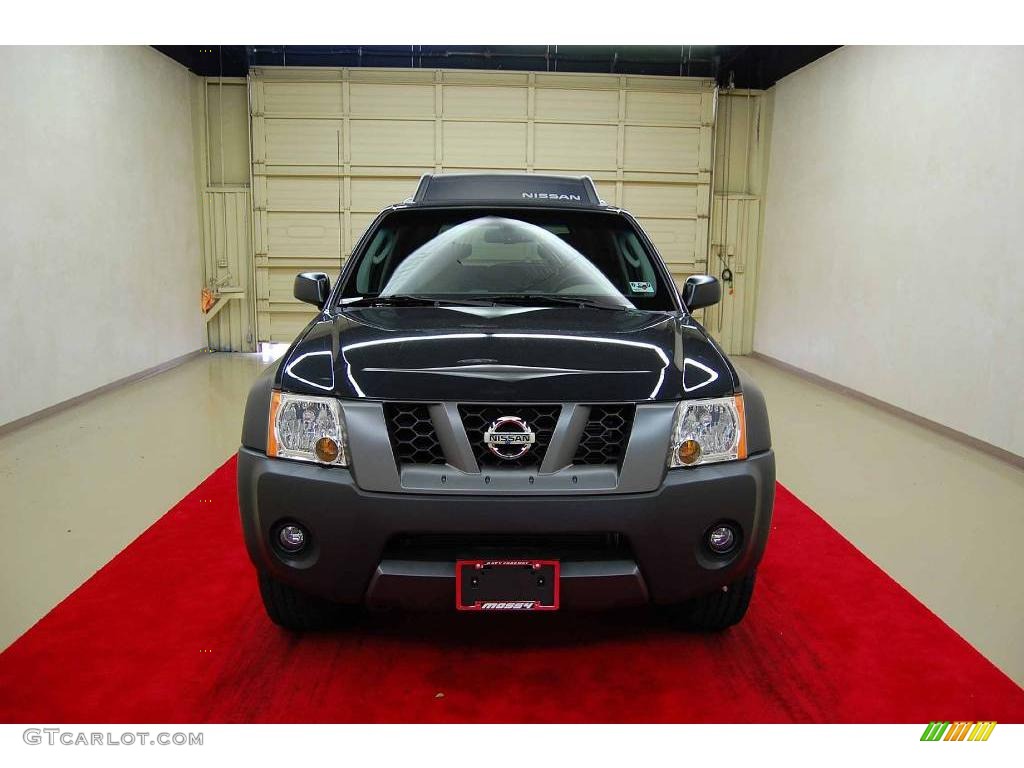 2008 Xterra SE - Night Armor Dark Gray / Sandstone photo #2