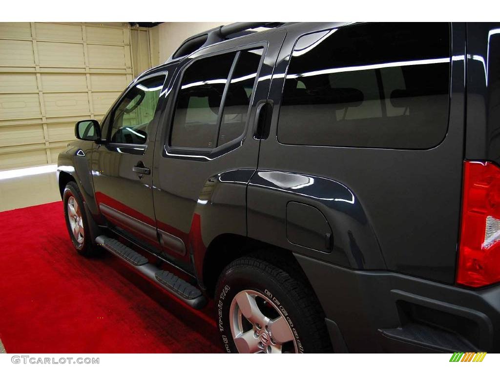 2008 Xterra SE - Night Armor Dark Gray / Sandstone photo #9