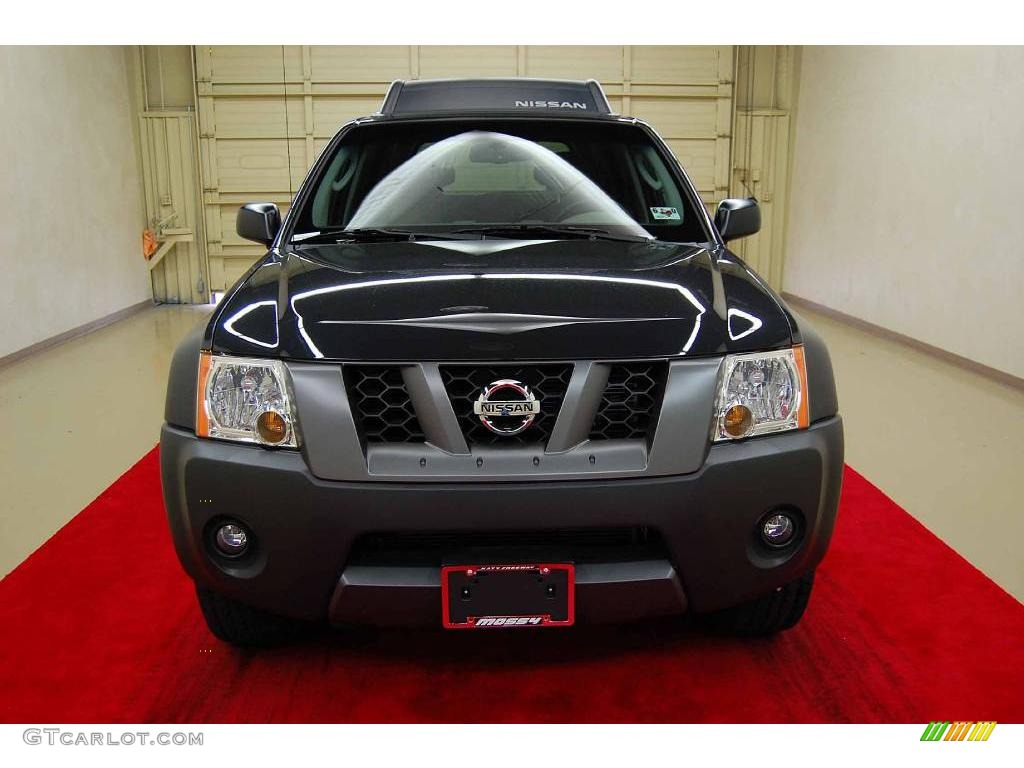 2008 Xterra SE - Night Armor Dark Gray / Sandstone photo #13