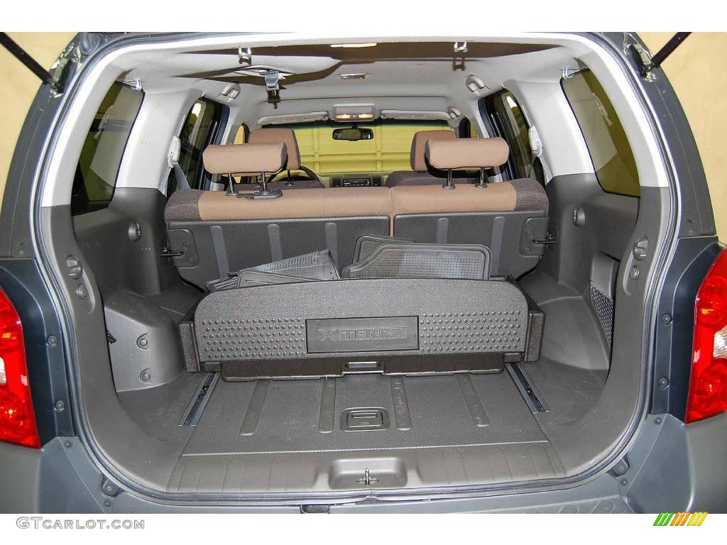 2008 Xterra SE - Night Armor Dark Gray / Sandstone photo #20