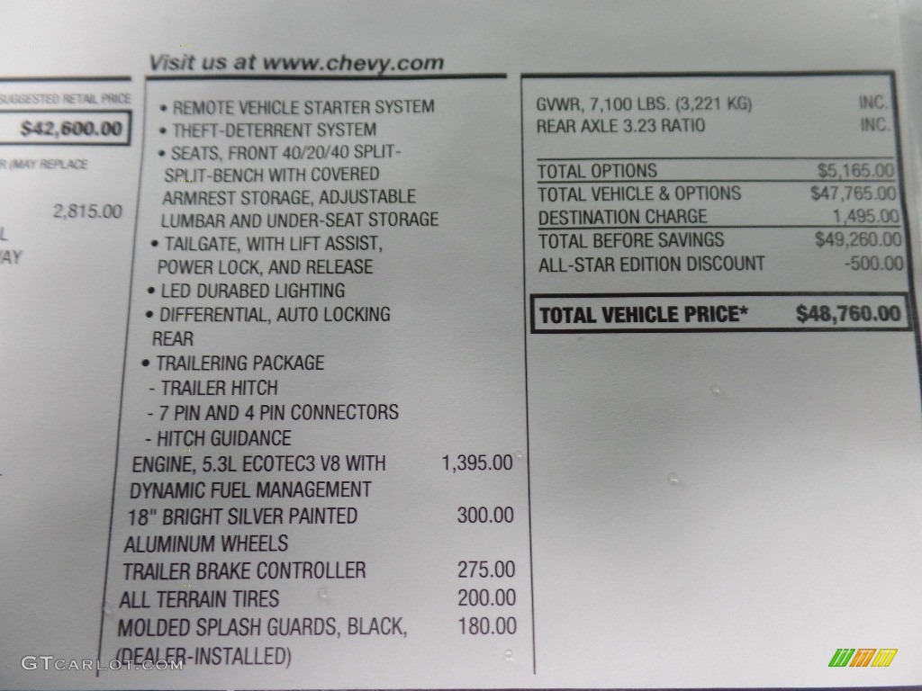 2019 Silverado 1500 LT Crew Cab 4WD - Northsky Blue Metallic / Jet Black photo #47
