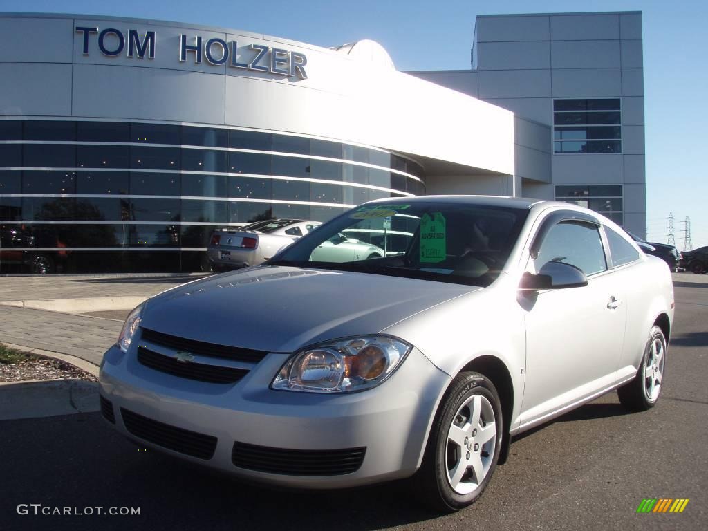 2007 Cobalt LT Coupe - Ultra Silver Metallic / Gray photo #1