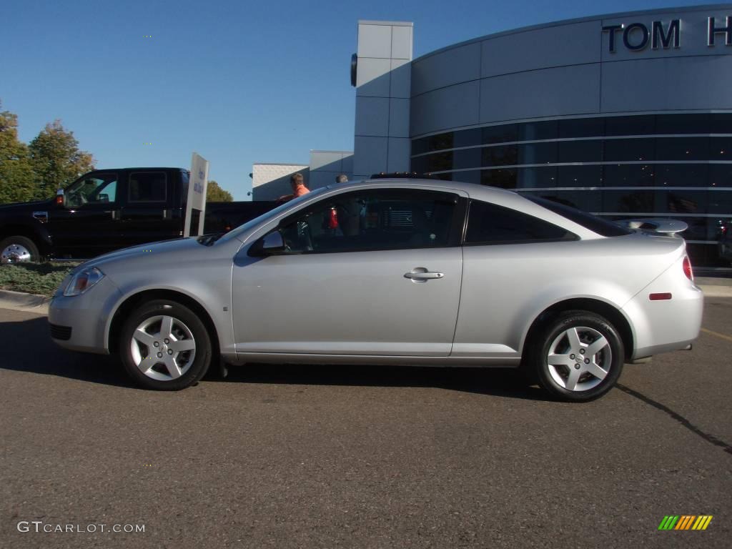 2007 Cobalt LT Coupe - Ultra Silver Metallic / Gray photo #2