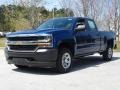 Front 3/4 View of 2019 Silverado LD WT Double Cab 4x4