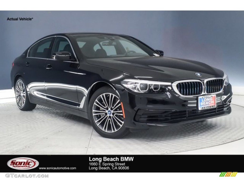 2019 5 Series 530e iPerformance Sedan - Jet Black / Black photo #1