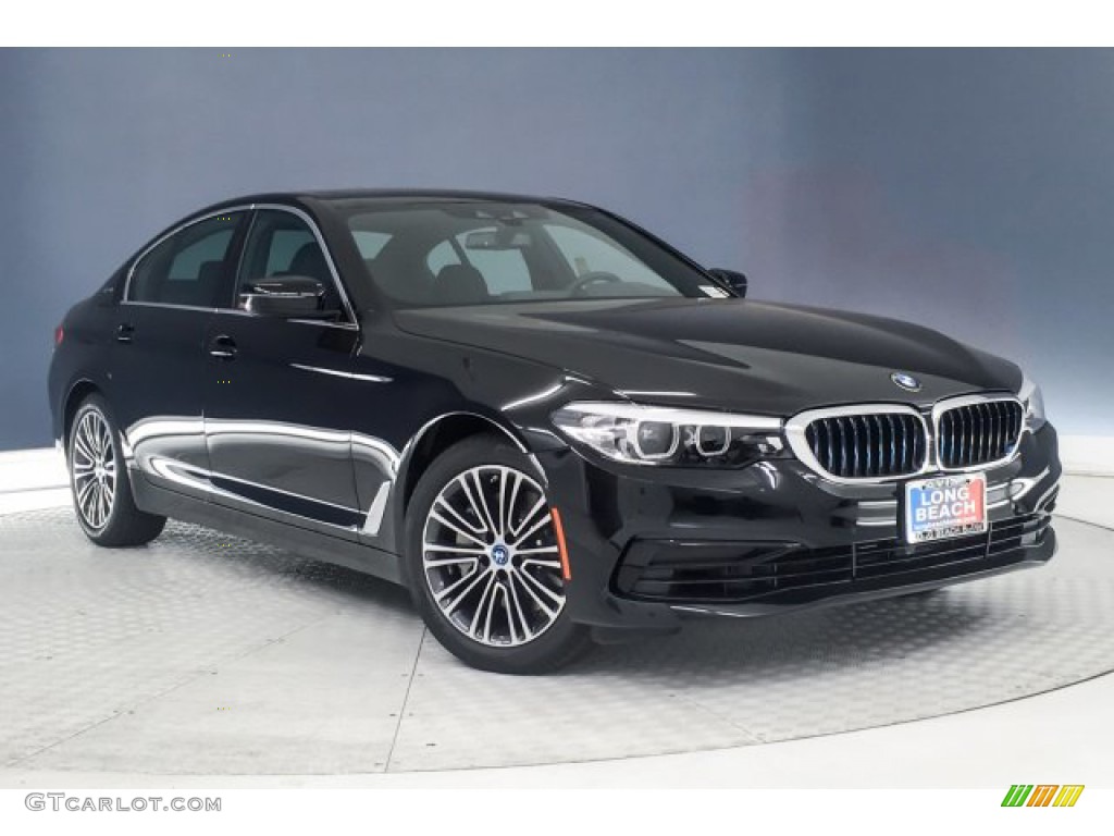 2019 5 Series 530e iPerformance Sedan - Jet Black / Black photo #12