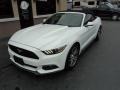2016 Oxford White Ford Mustang EcoBoost Premium Convertible  photo #2